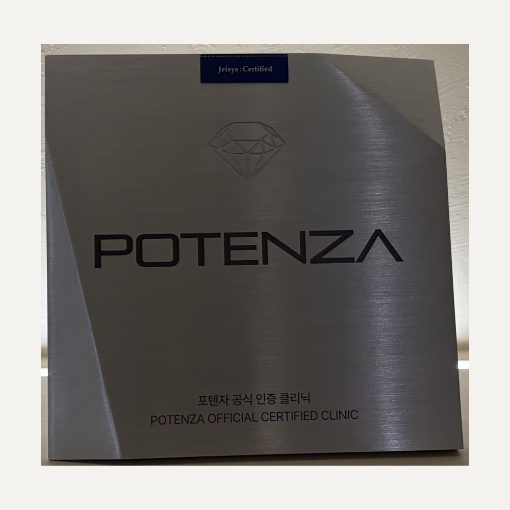 POTENZA official certified clinic plaque