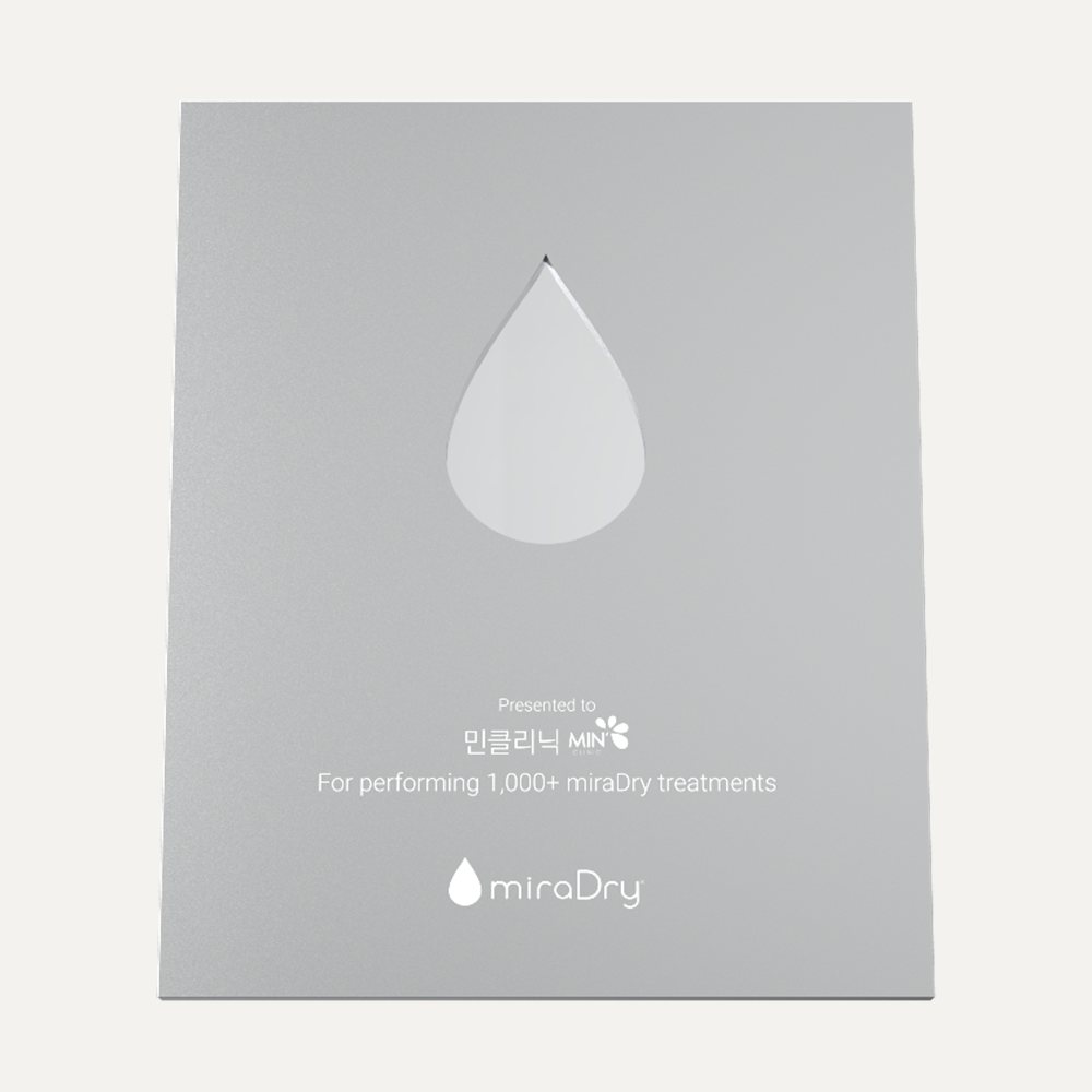 miraDry plaque for 1,000+ treatments