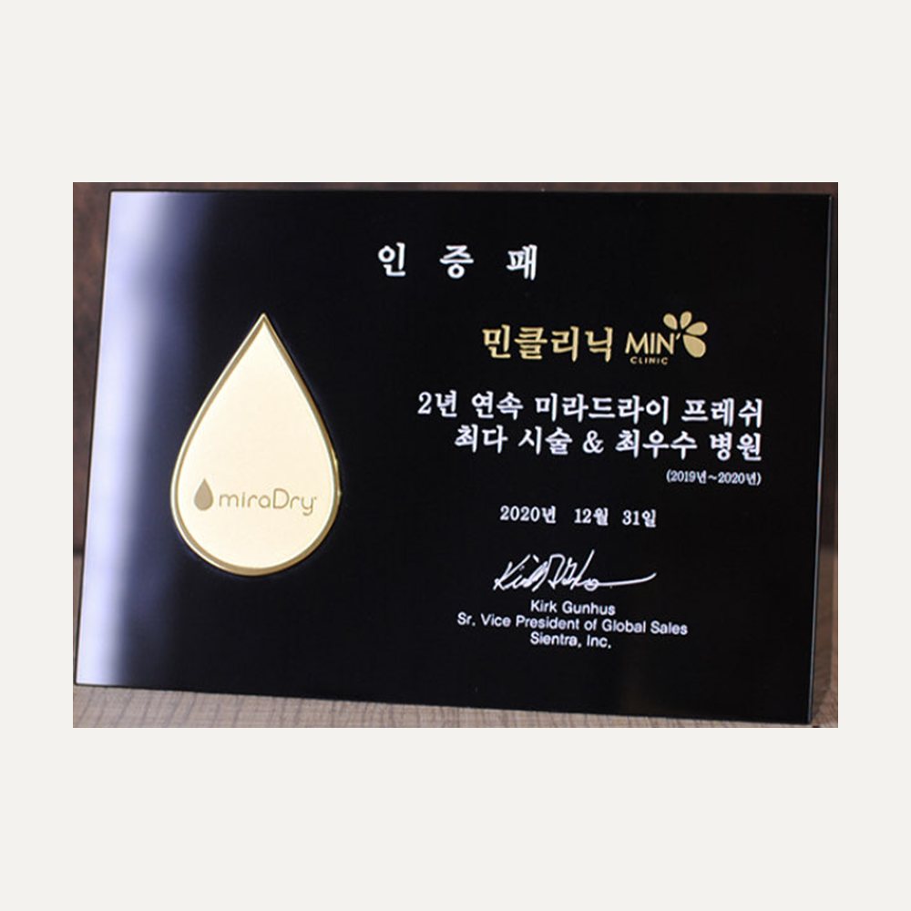Sientra plaque 2019–2020